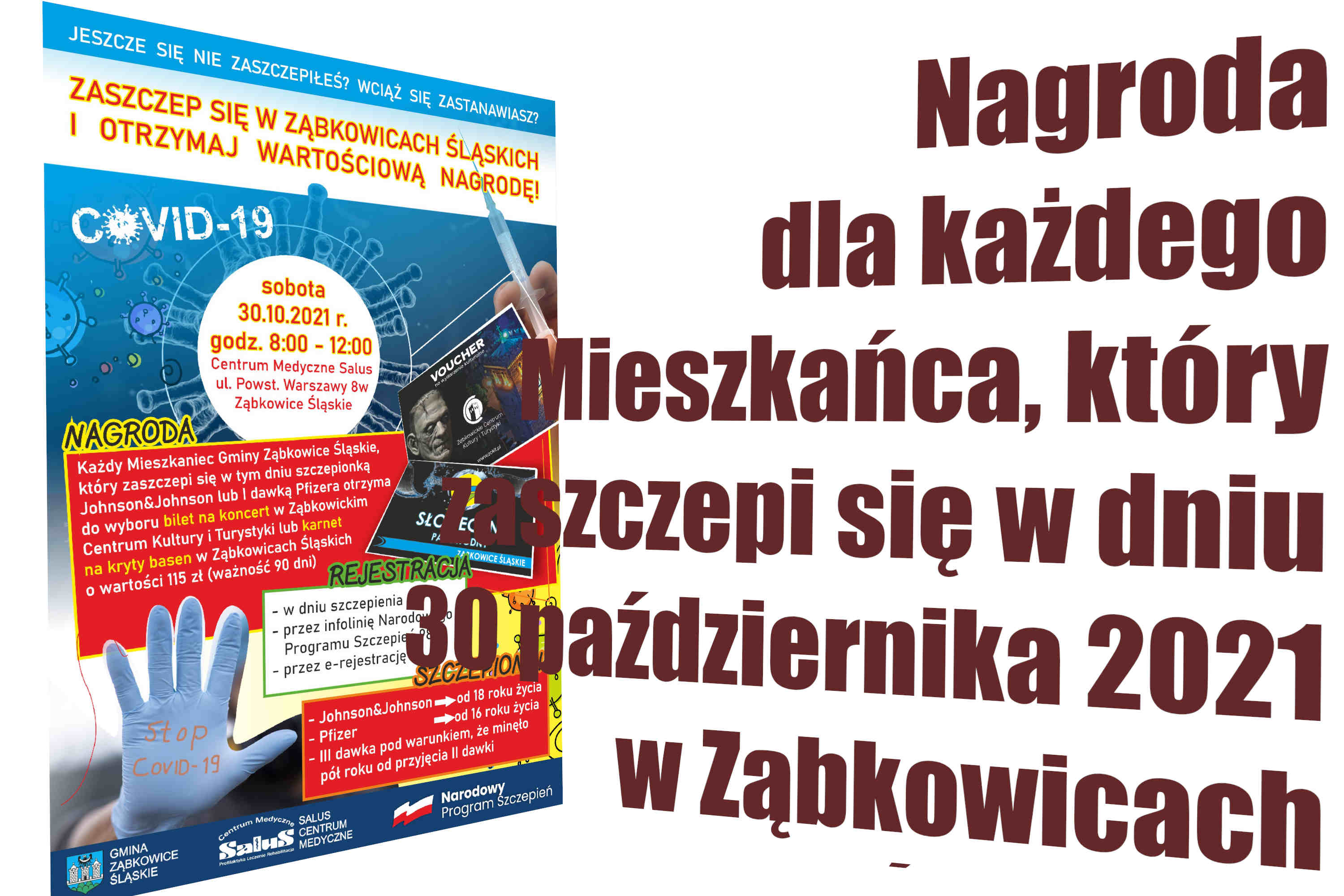 Nagroda za szczepienie w Ząbkowicach