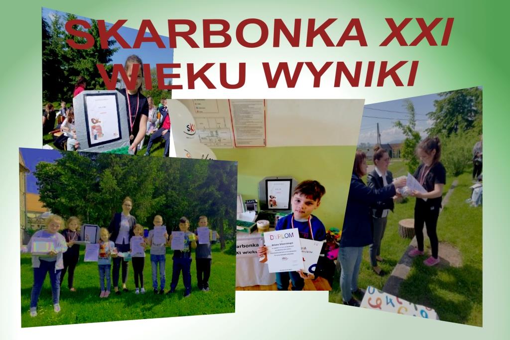 Nagrody w konkursie "SKARBONKA XXI w"