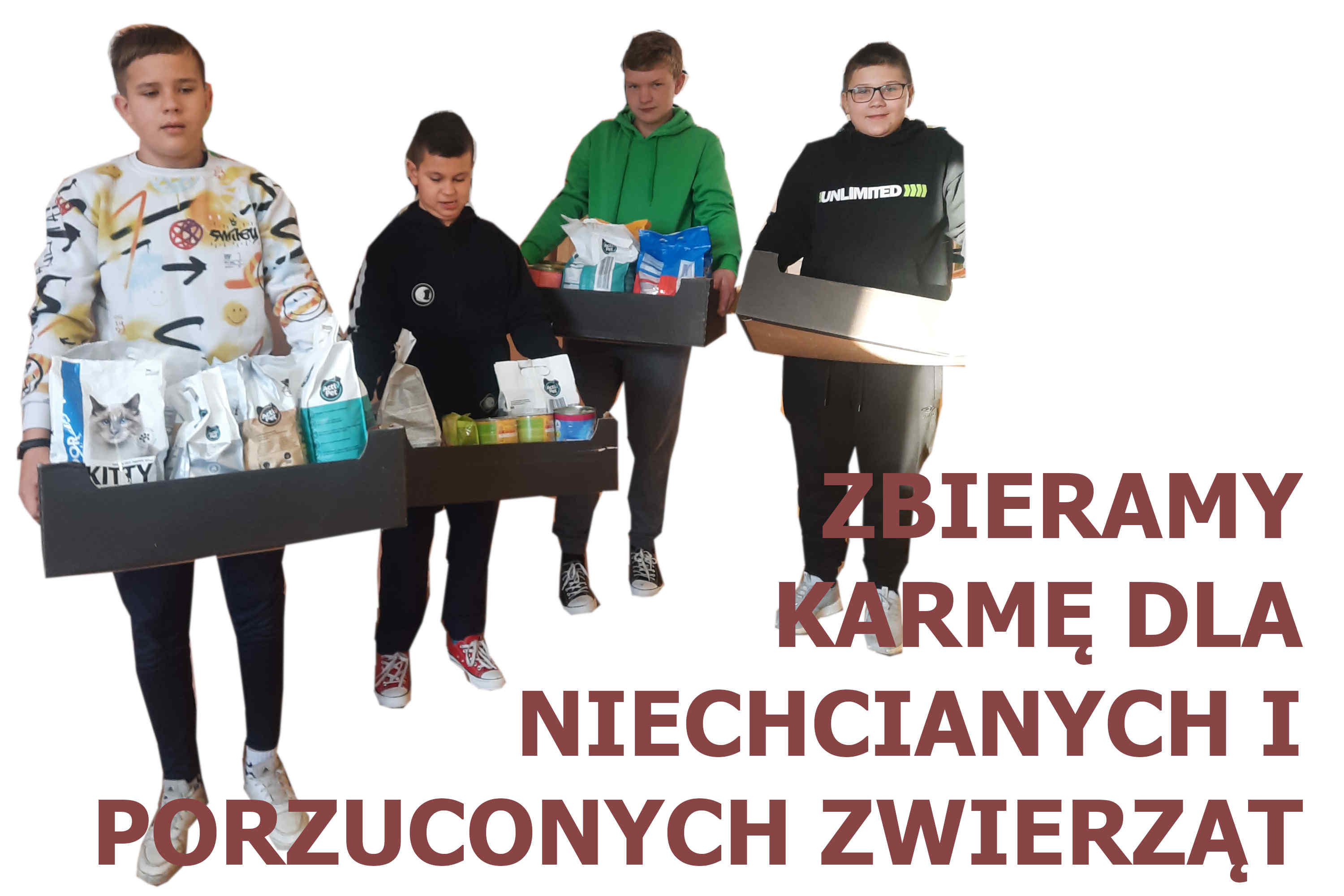 Zbieramy karmę dla zwierzaków