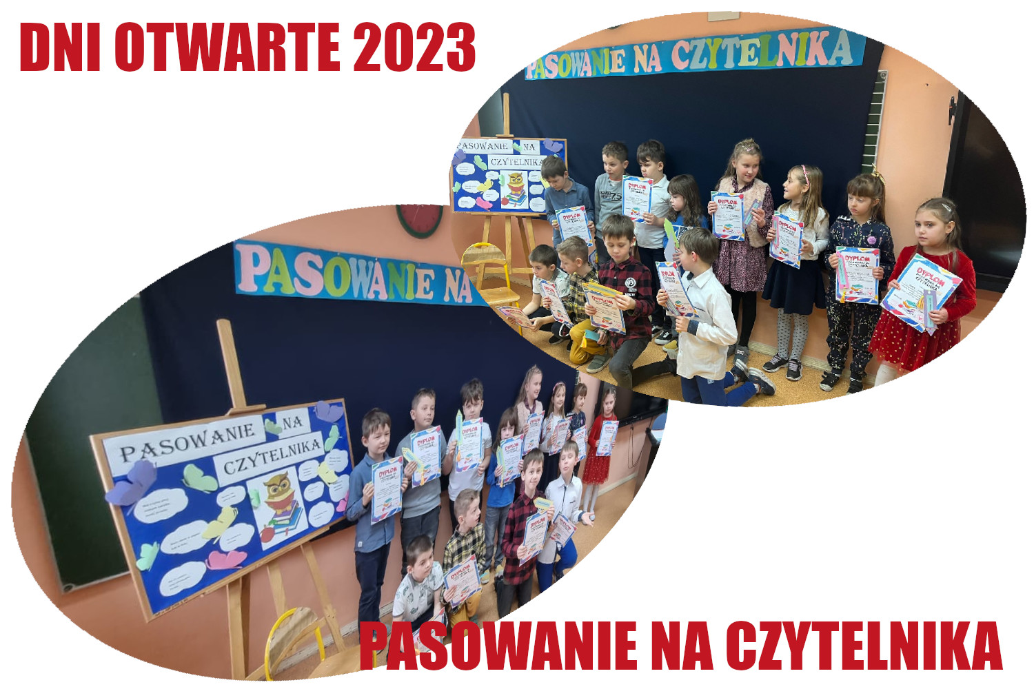 Dni Otwarte 2023 i pasowanie na czytelnika
